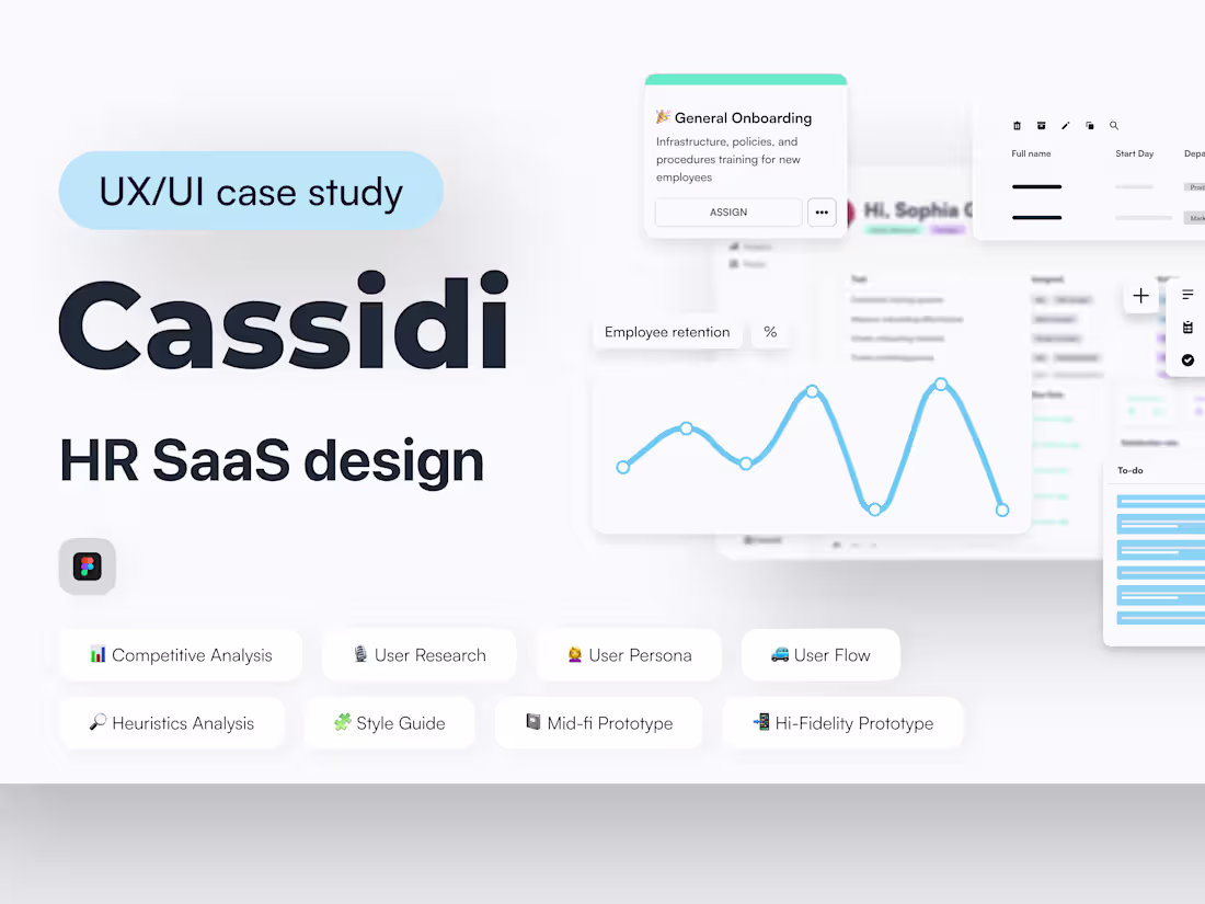 Cover image for Cassidi - Hr SaaS design tool