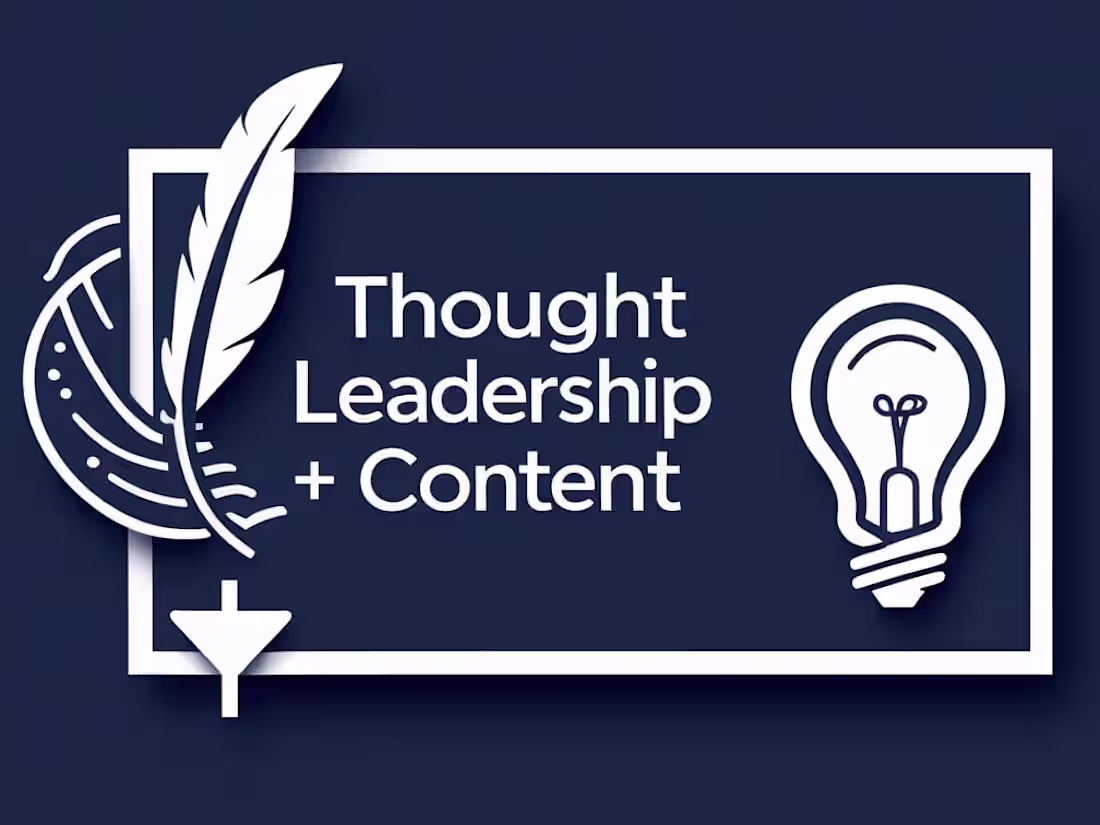 Cover image for Thought Leadership Ghostwriting for Impact Leaders