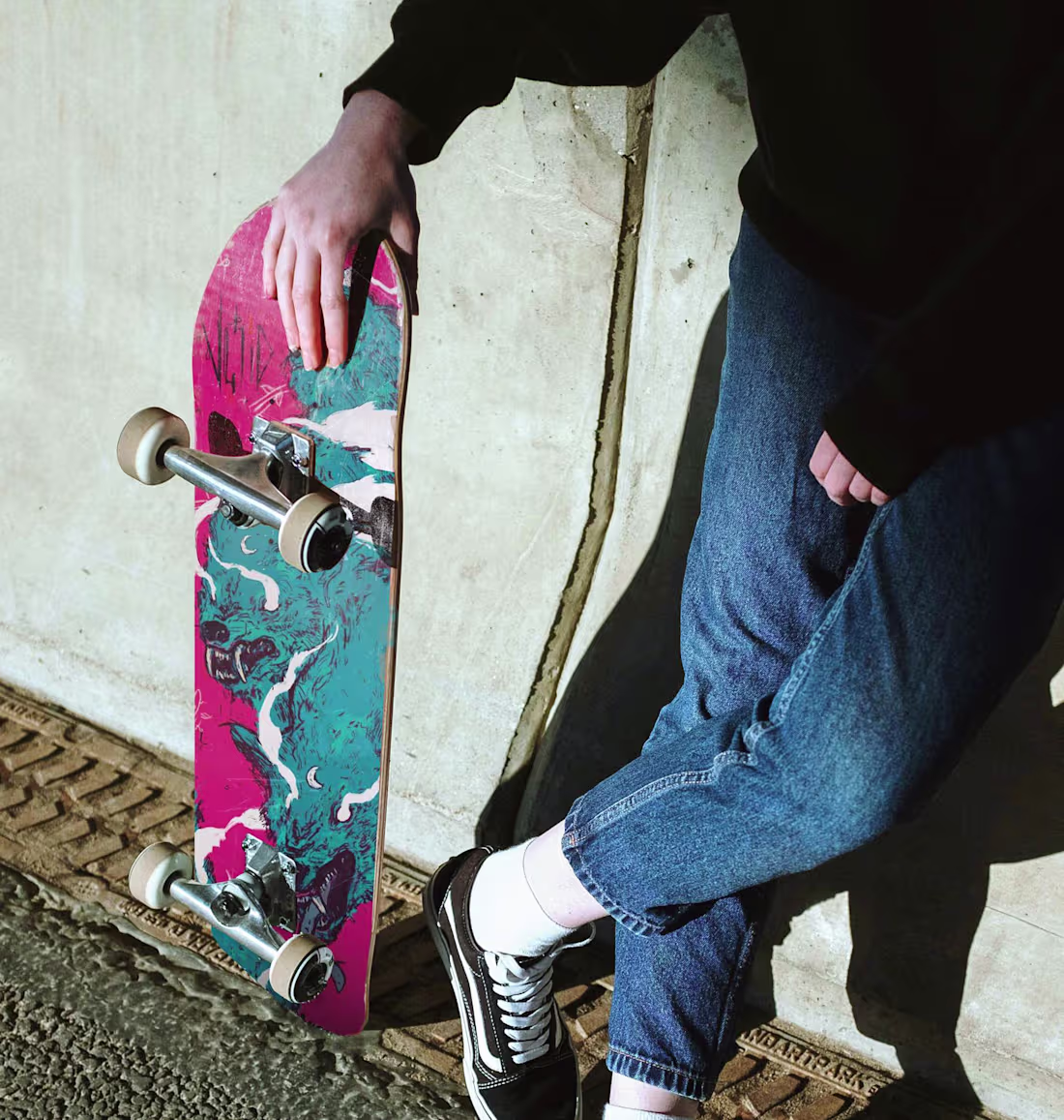 Cover image for Skateboard Illustration