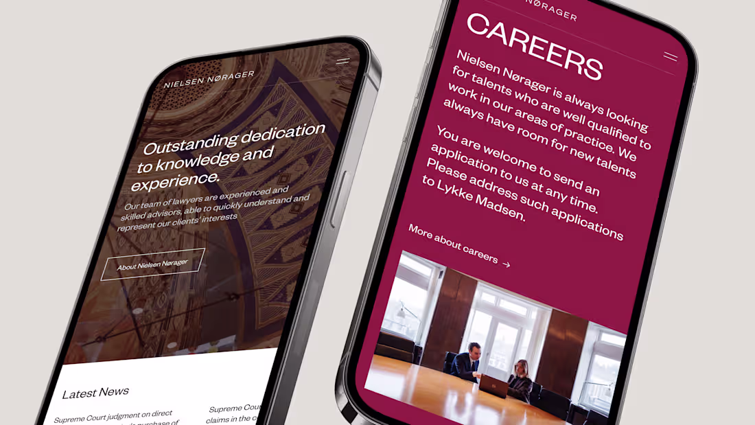 Cover image for Nielsen Nørager - Webflow Website