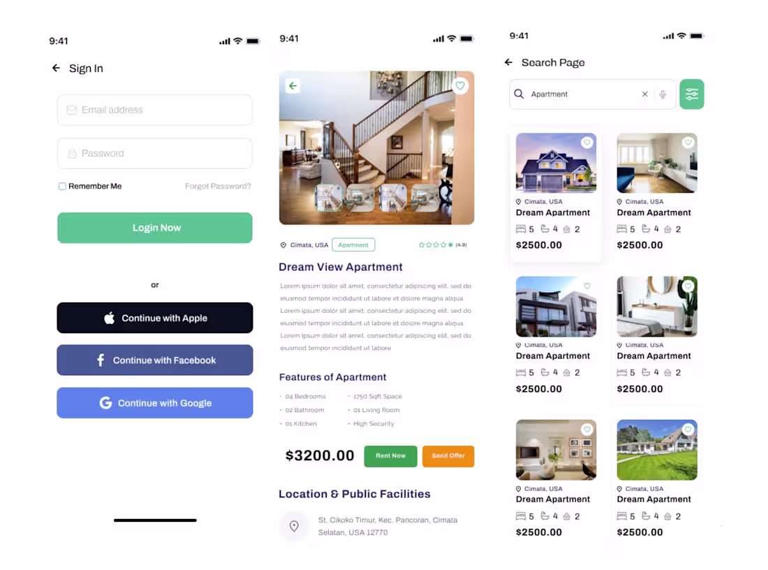 Cover image for Apartment Finder Mobile Application