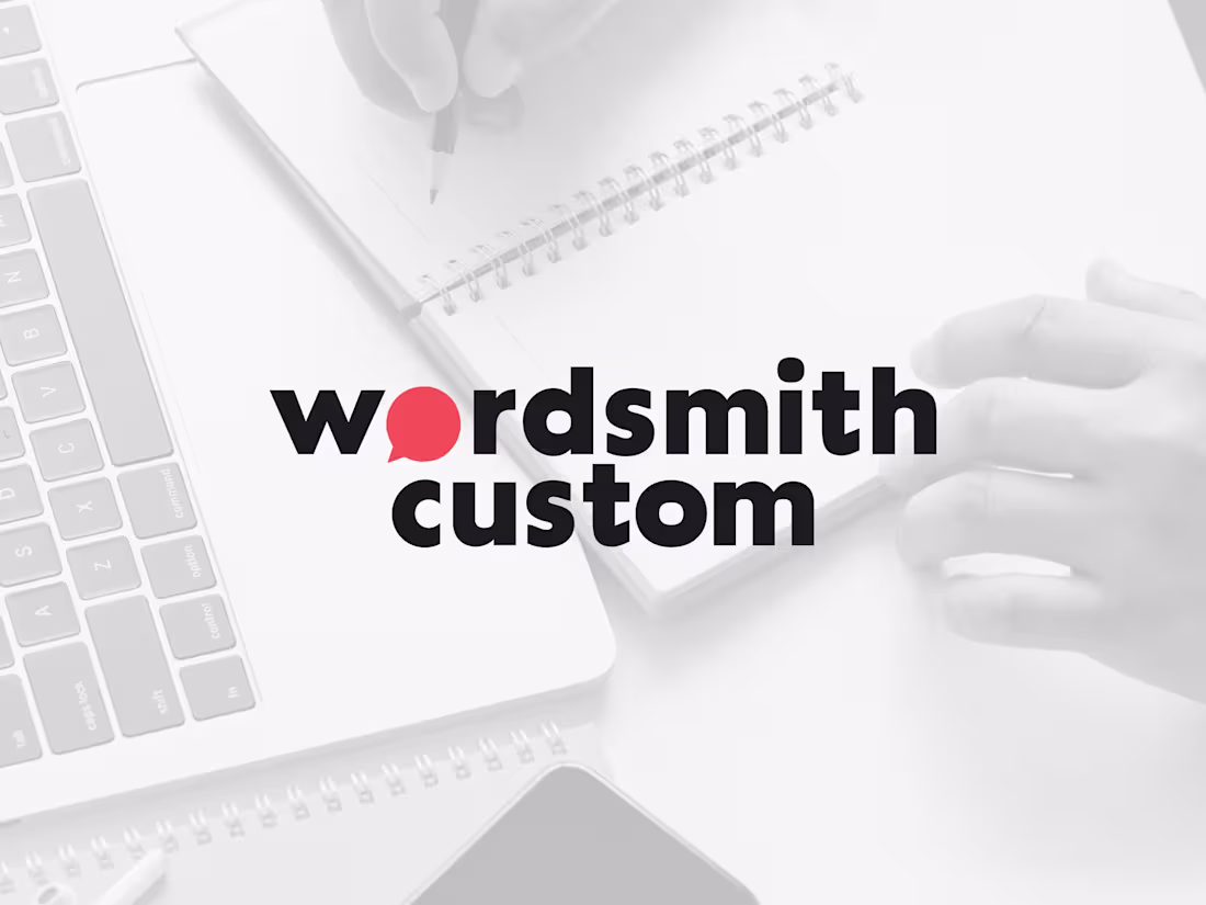 Cover image for Wordsmith Custom | Brand Identity Design