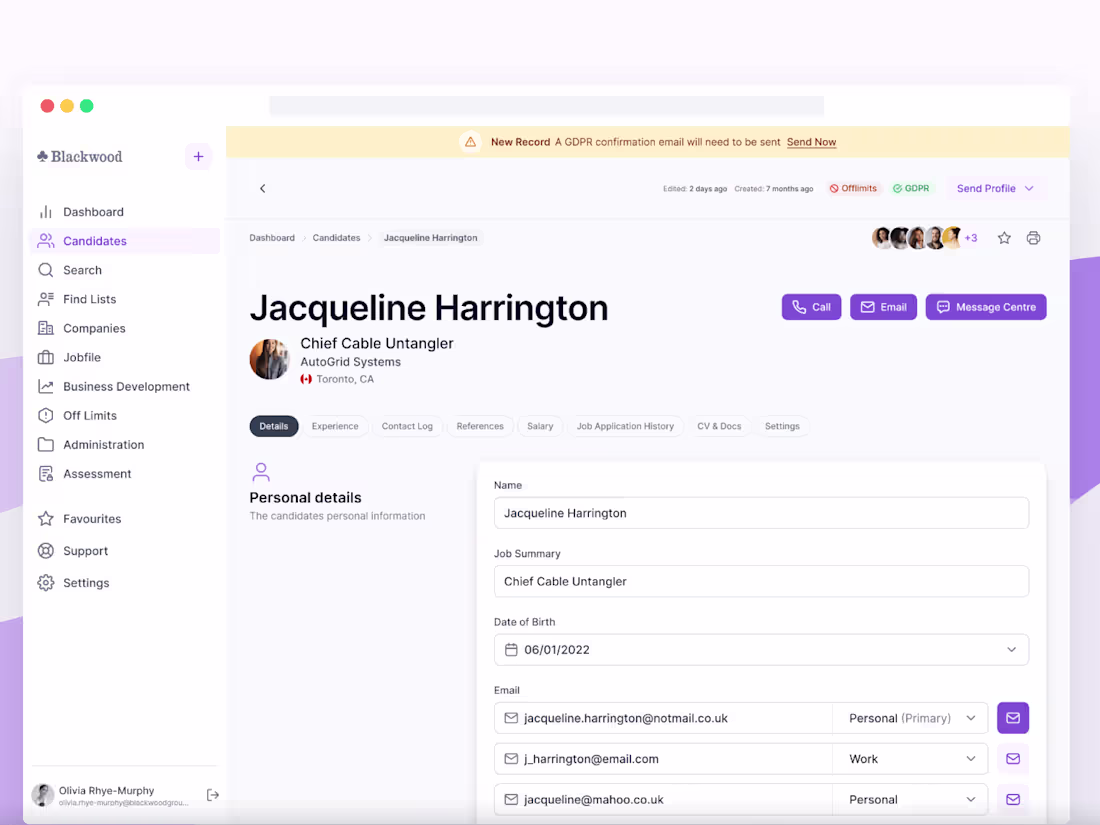 Cover image for Case Study: Modernising & Simplifying a legacy recruiting app