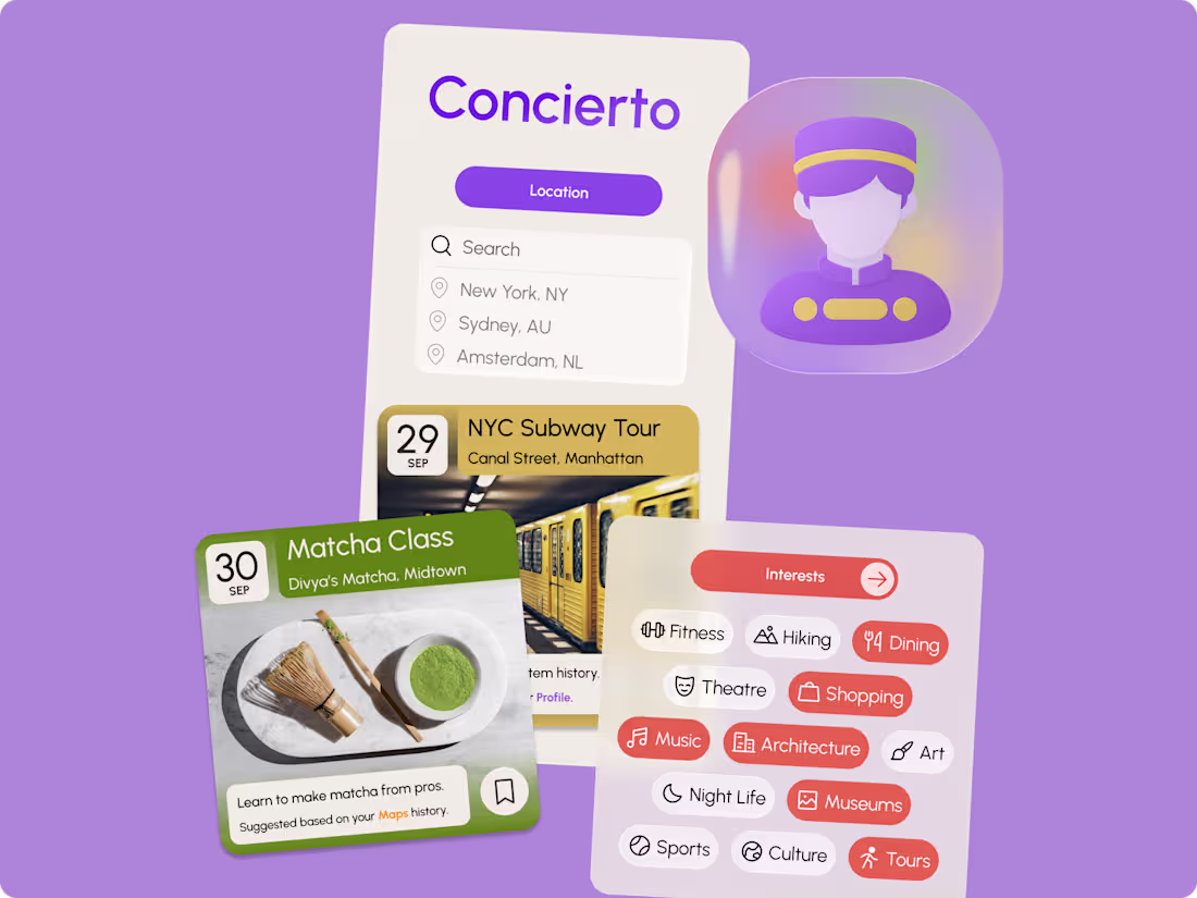 Cover image for Concierge | iOS App Design