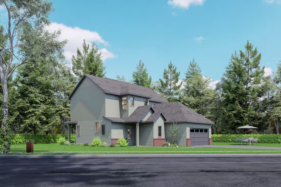 Cover image for A photo-realistic exterior rendering 
