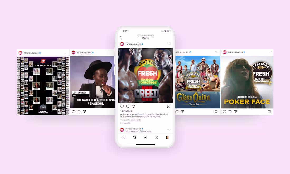 Cover image for Rotten Tomatoes Social Media Design