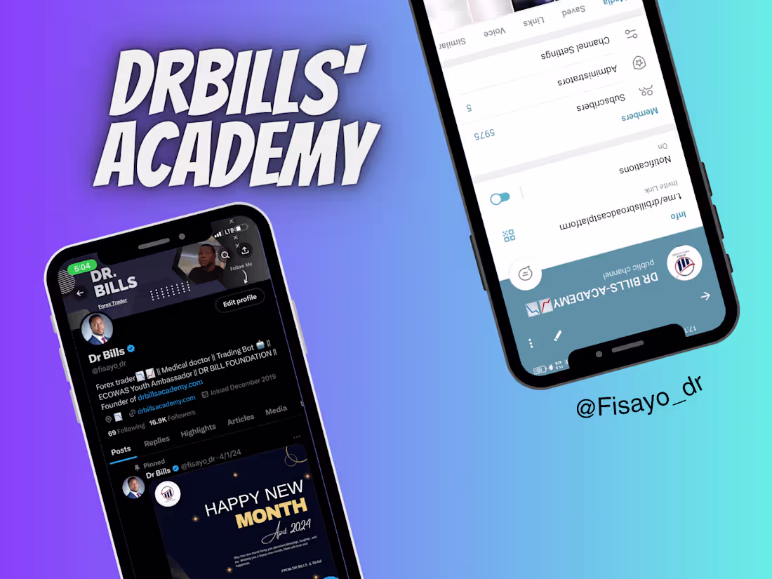 Cover image for Social Media Manager & Community Manager at Drbills' Academy 