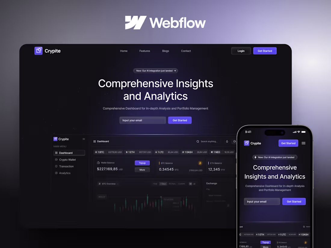 Cover image for Multi-page Webflow Development From Figma