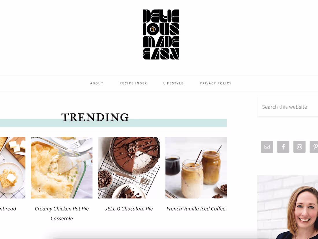 Cover image for DeliciousMadeEasy.com