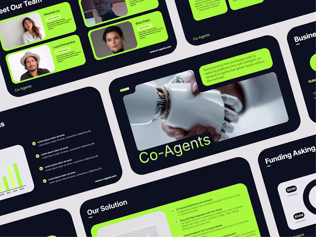 Cover image for Pitch Deck Design- Co-Agents 