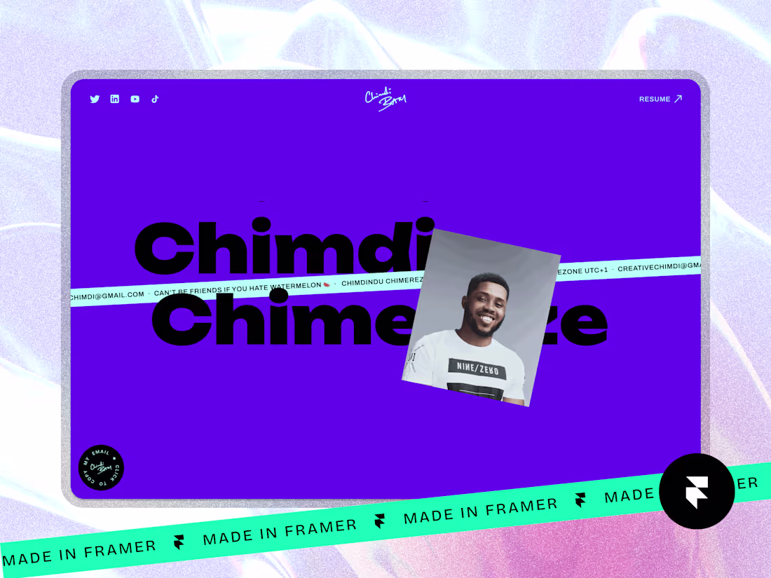 Cover image for ⭐️ [F-1] Framer Website Design and Development