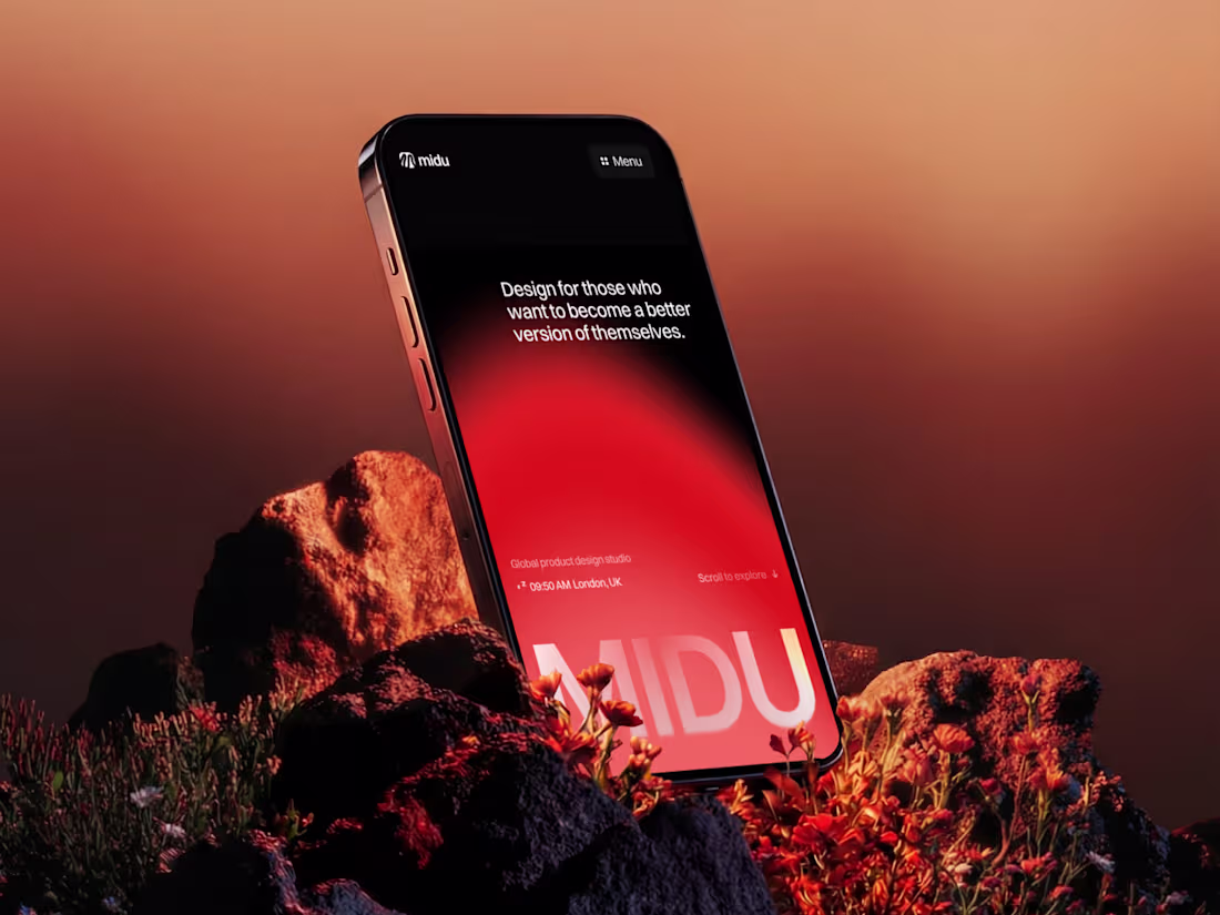 Cover image for Midu Studio — Design Agency Website