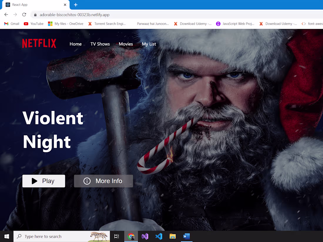 Cover image for Netflix Clone