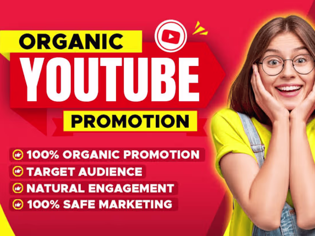 Cover image for YouTube channel and video promotion