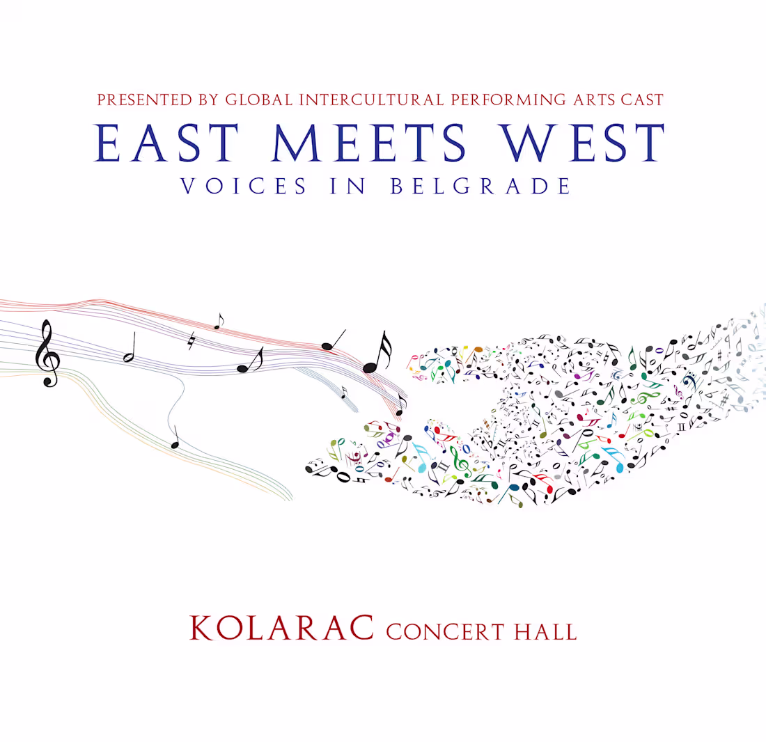 Cover image for EAST MEETS WEST