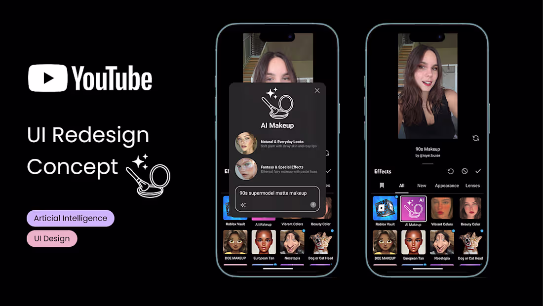 Cover image for Youtube - UI Redesign Concept