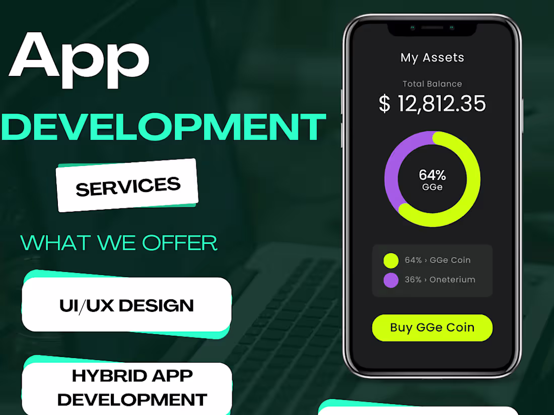 Cover image for I will do App development for Android and IOS using Flutter