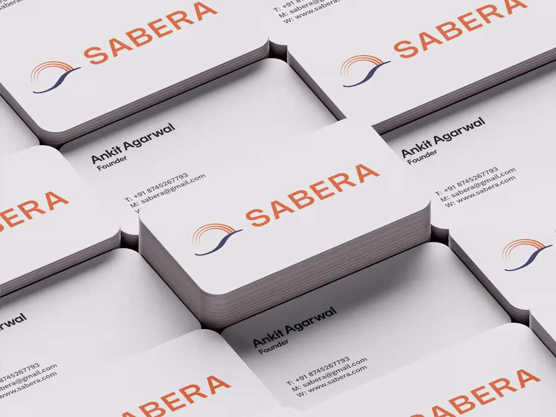 Cover image for Branding and Visual Identity for Sabera