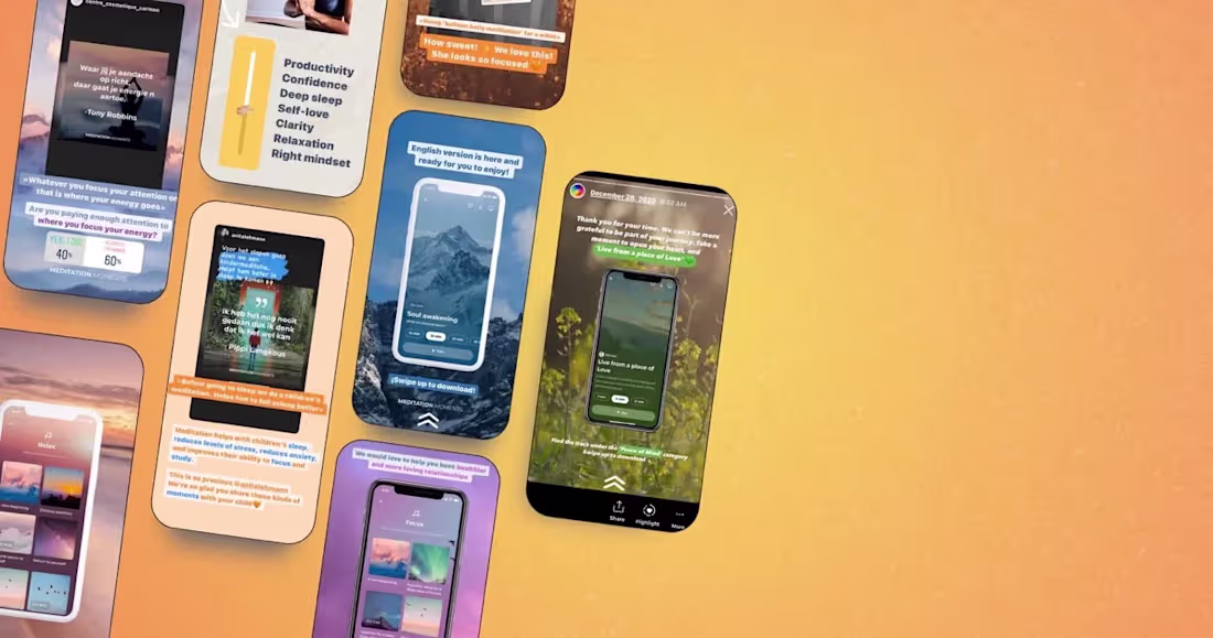 Cover image for Meditation Moments App