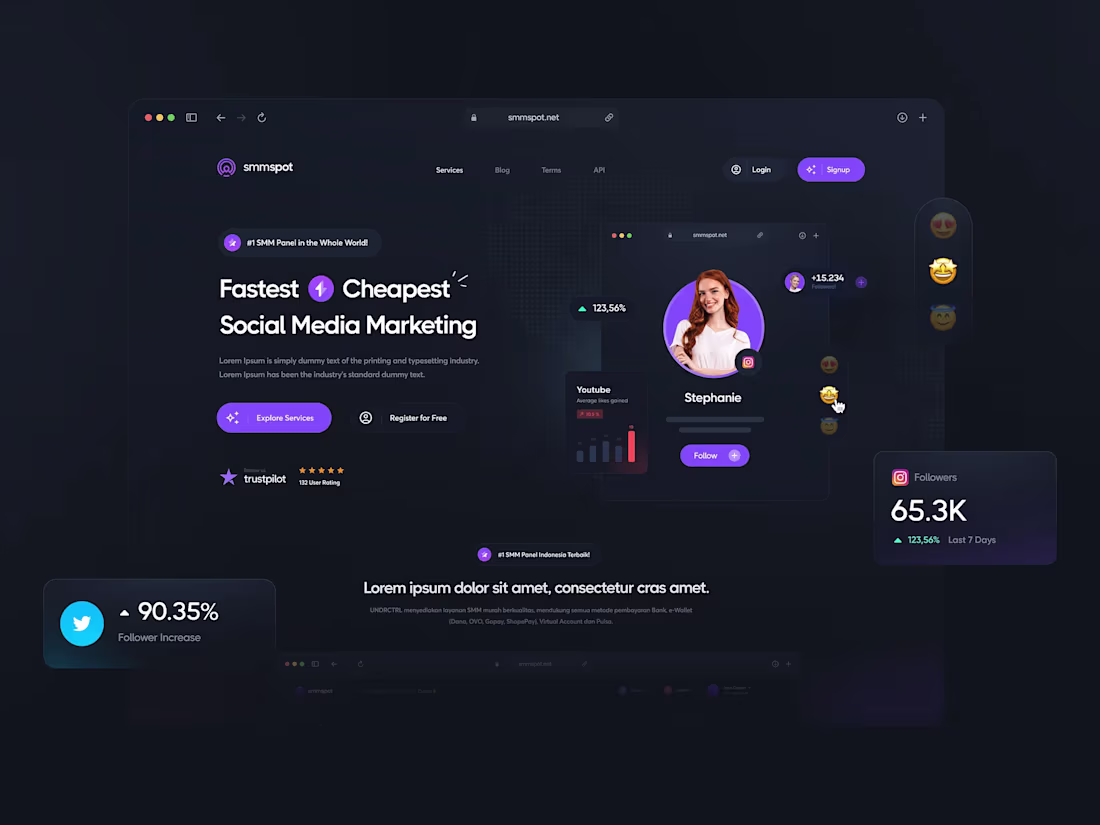 Cover image for PerfectPanel-Compatible SMM Theme Design