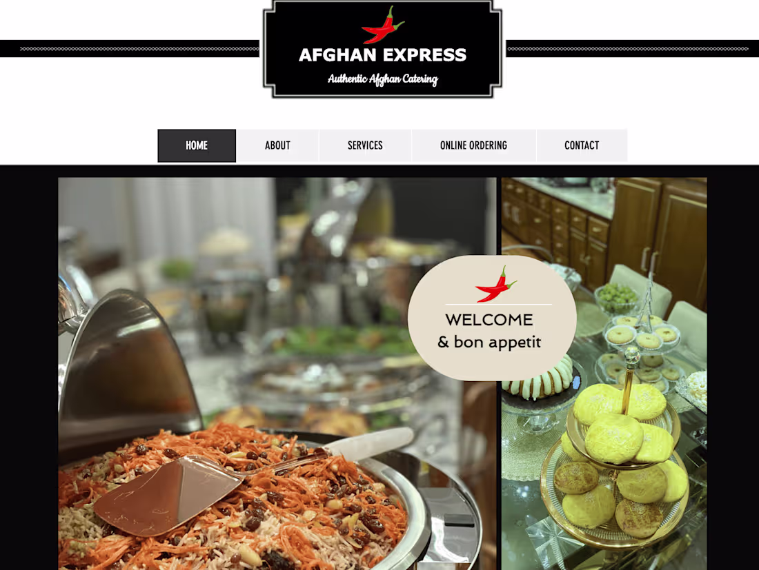 Cover image for Catering Business Plan: Afghan Express
