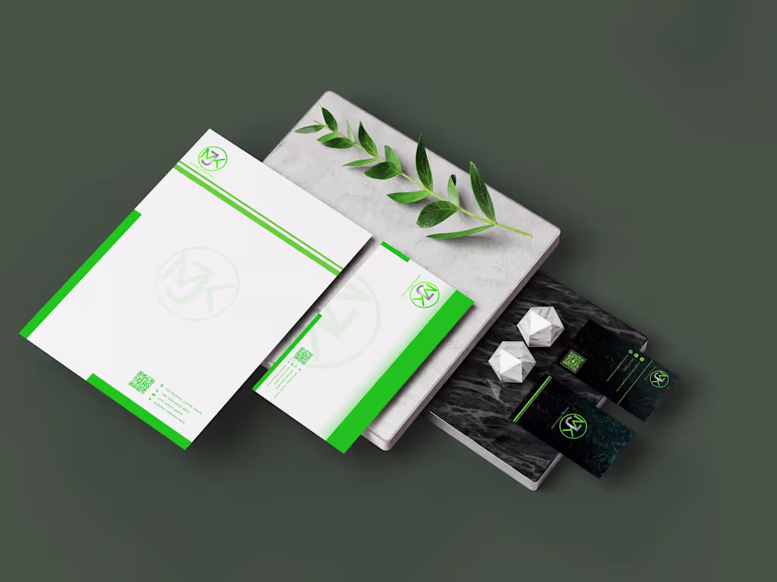 Cover image for Brand Identity Design for MJK