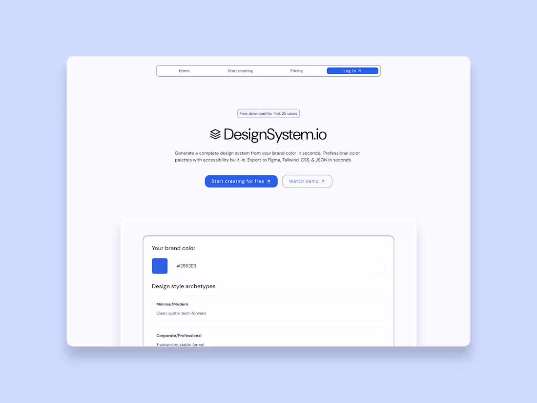 Cover image for The start of a design I'm excited about. A SaaS brand that I...