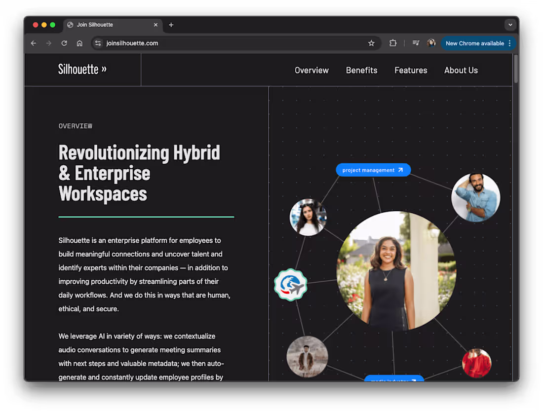 Cover image for Silhouette AI Marketing Page