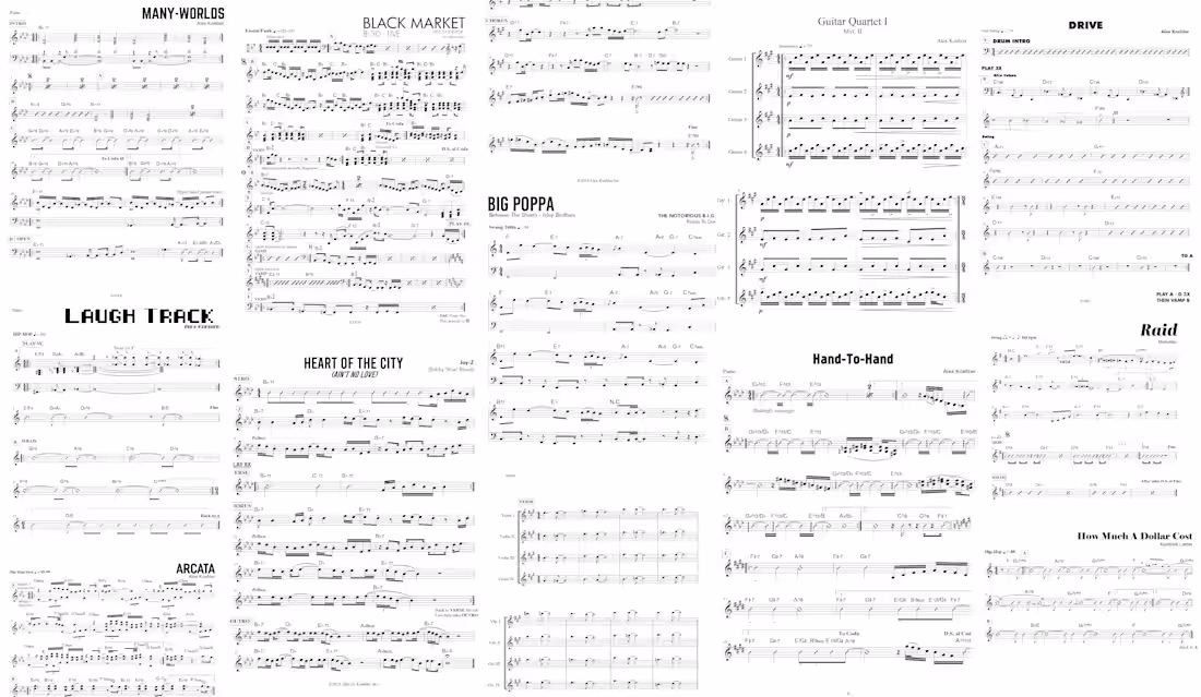 Cover image for Sheet Music (Engraving)