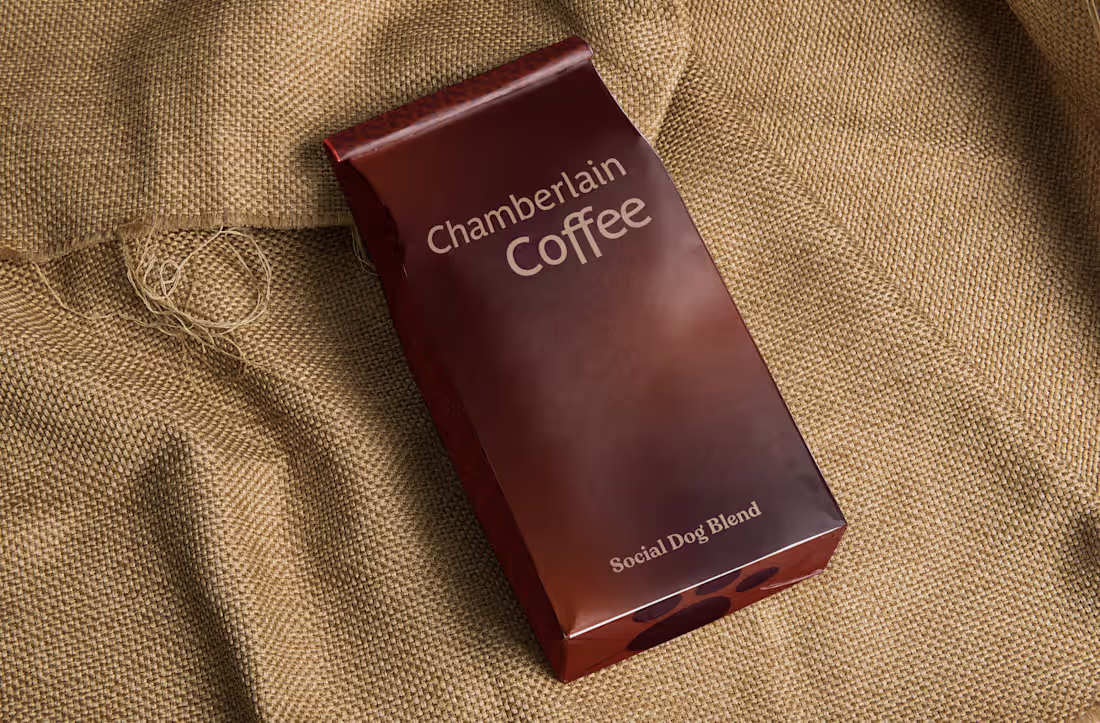Cover image for Chamberlain Coffee Package Redesign
