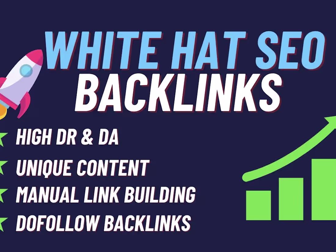 Cover image for I will do high quality SEO backlink link building off Google ran