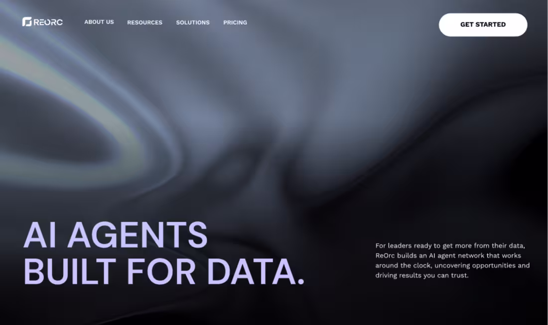 Cover image for Hero section website iteration | AI startup