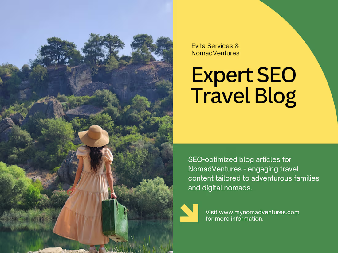 Cover image for Travel Article Content Writing