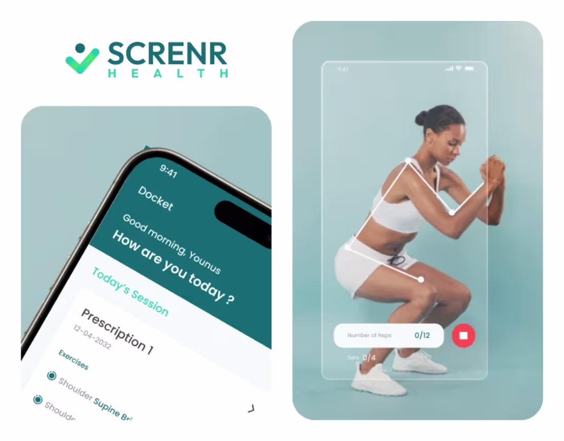 Cover image for SCRENR Health: Virtual Physical Therapy Platform