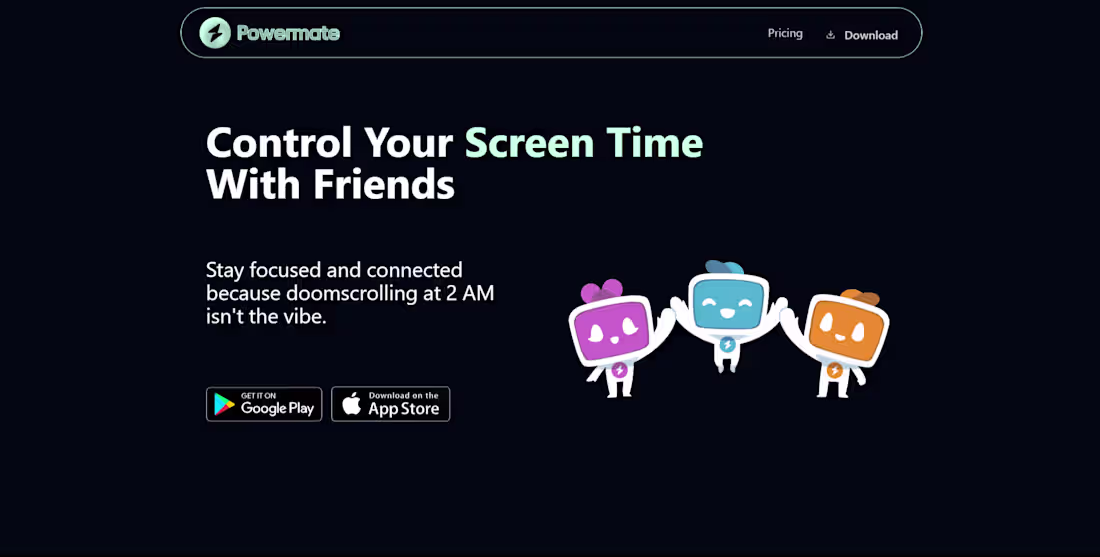 Cover image for 🚀 Powermate Landing Page