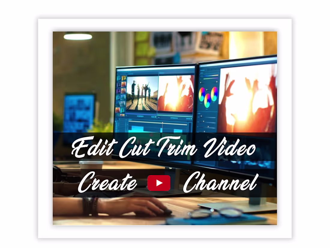 Cover image for Video Editing with Logo, Chapters, and SEO-Ready YouTube Upload 