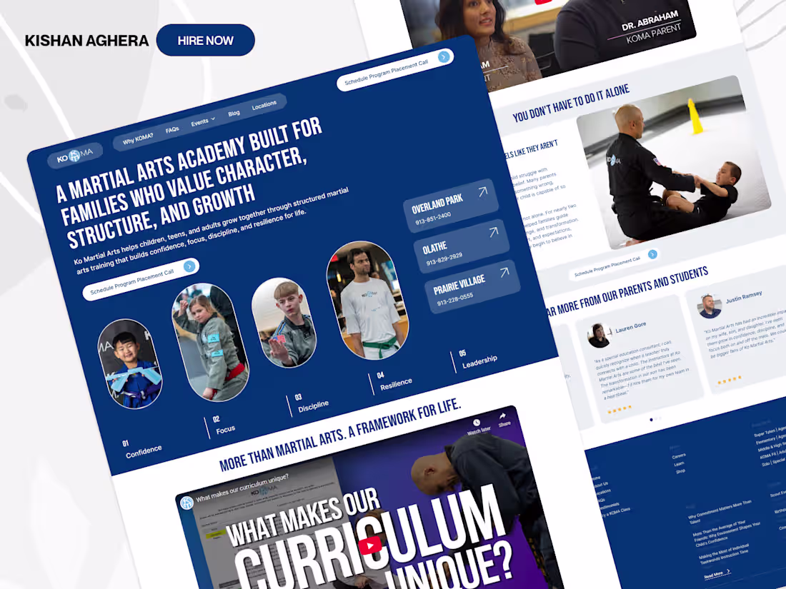 Cover image for Figma to Webflow Conversion for The Koma