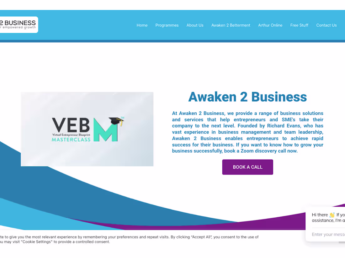 Cover image for Awaken 2 Business