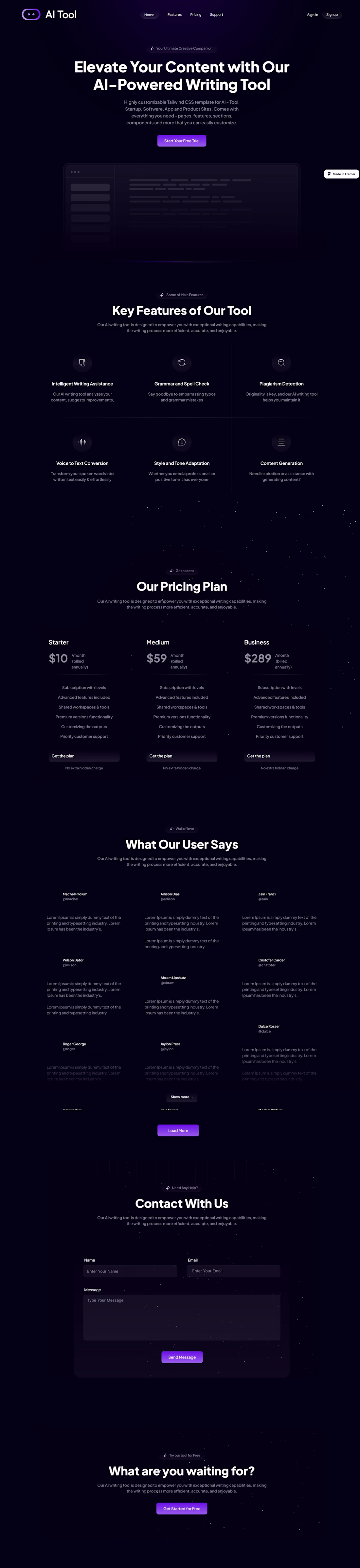 Cover image for AI Tool - Framer