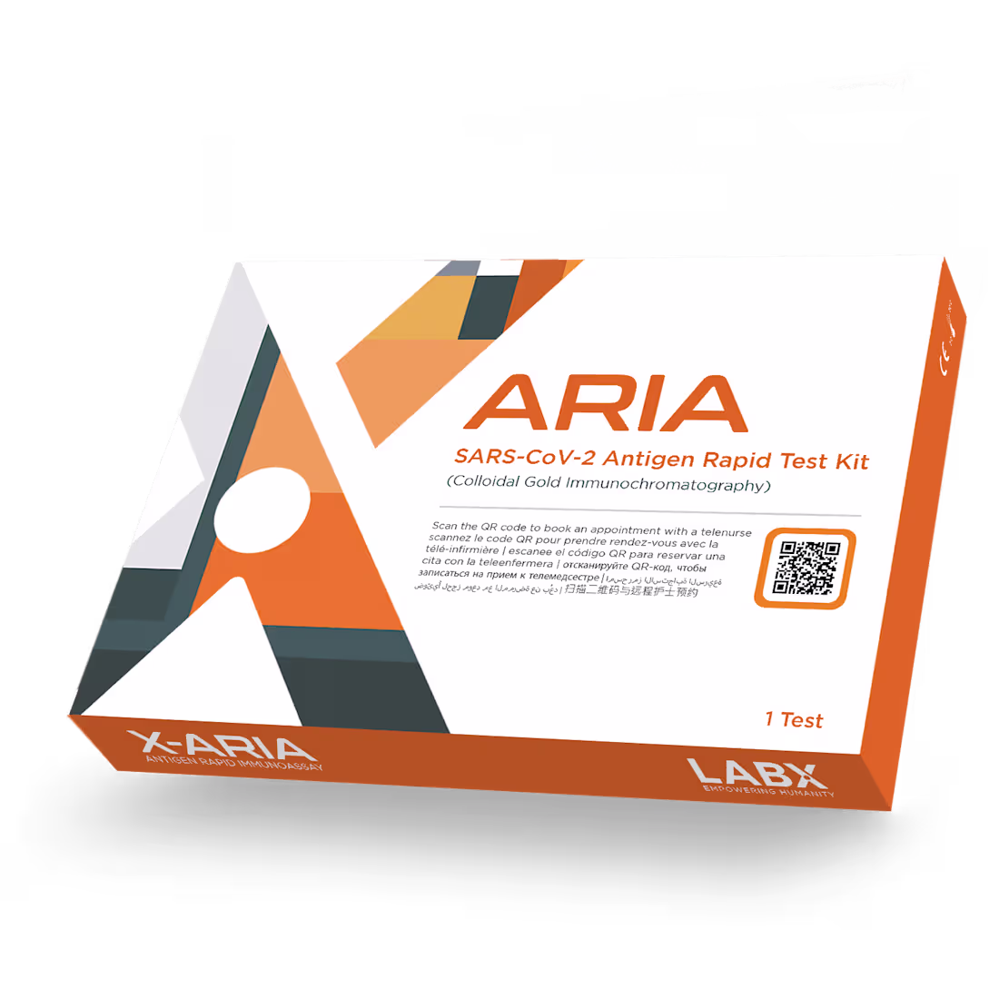 Cover image for ARIA COVID-19 ANTIGEN TEST KIT