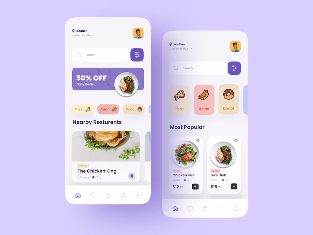 Cover image for Eatly App Concept