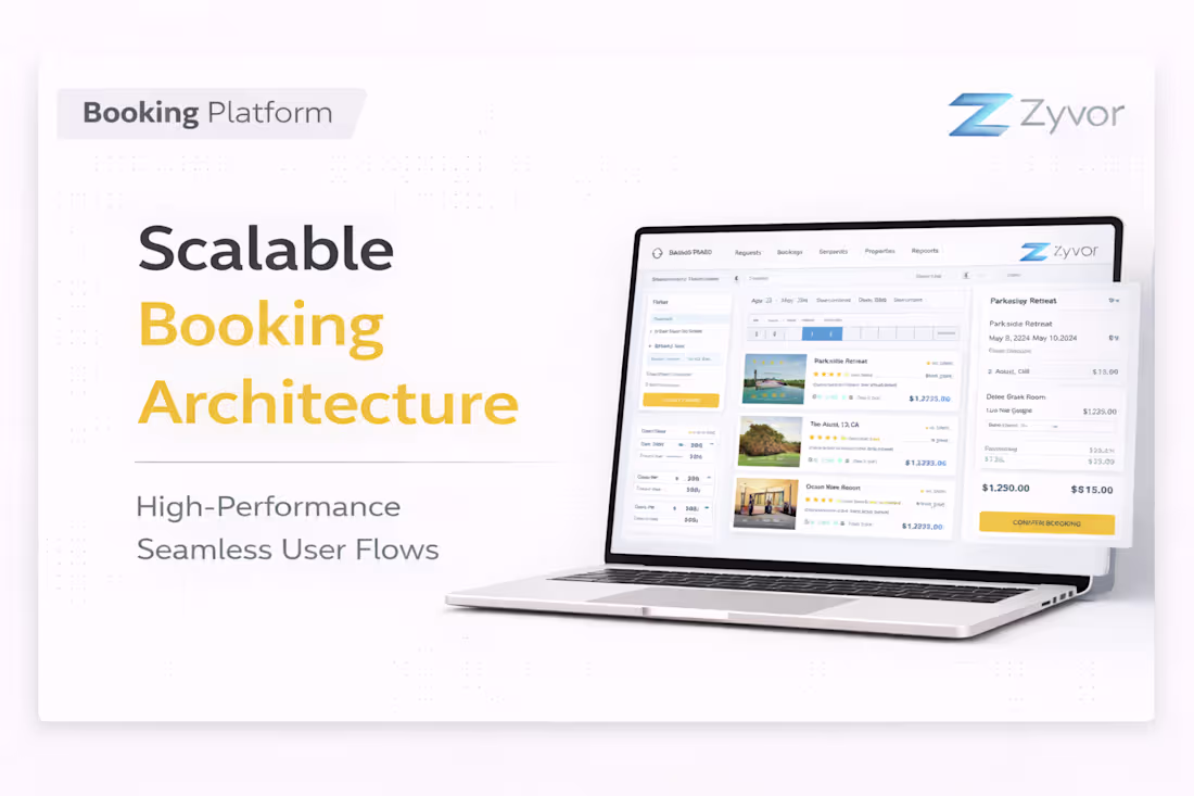 Cover image for Scalable Booking Architecture for High-Performance Platforms