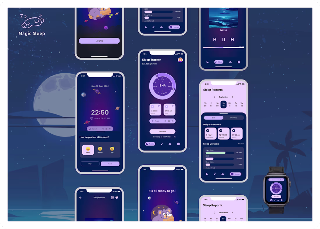 Cover image for Magic Sleep | Sleep Tracker App