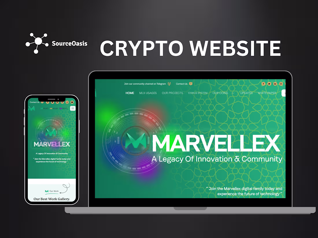 Cover image for Crypto Solutions and Services Website