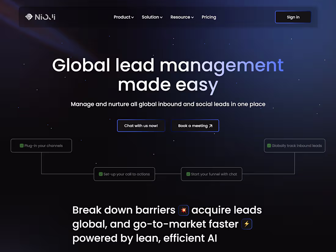 Cover image for NIOJI Management 