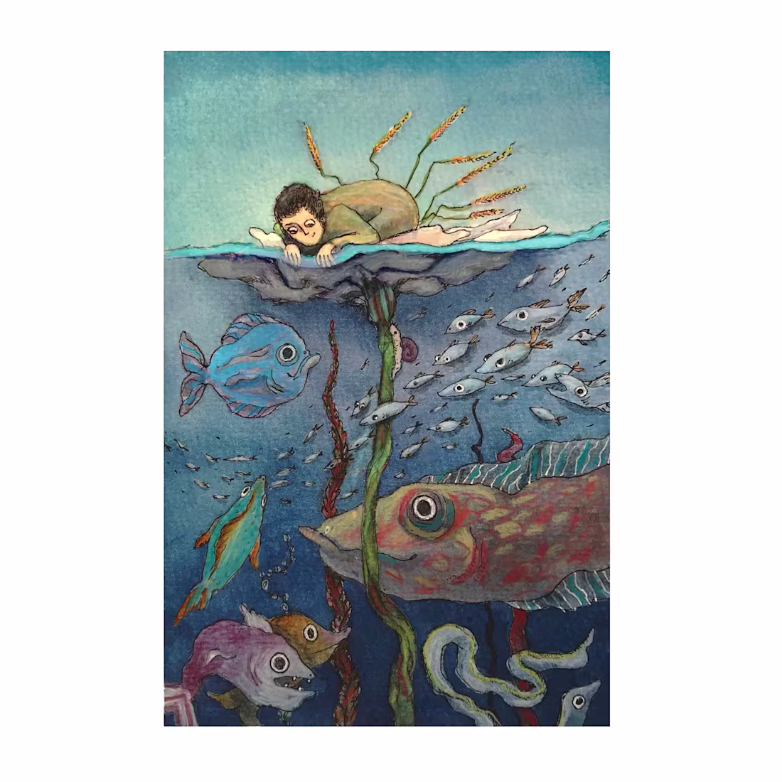 Cover image for sea watercolor illustration