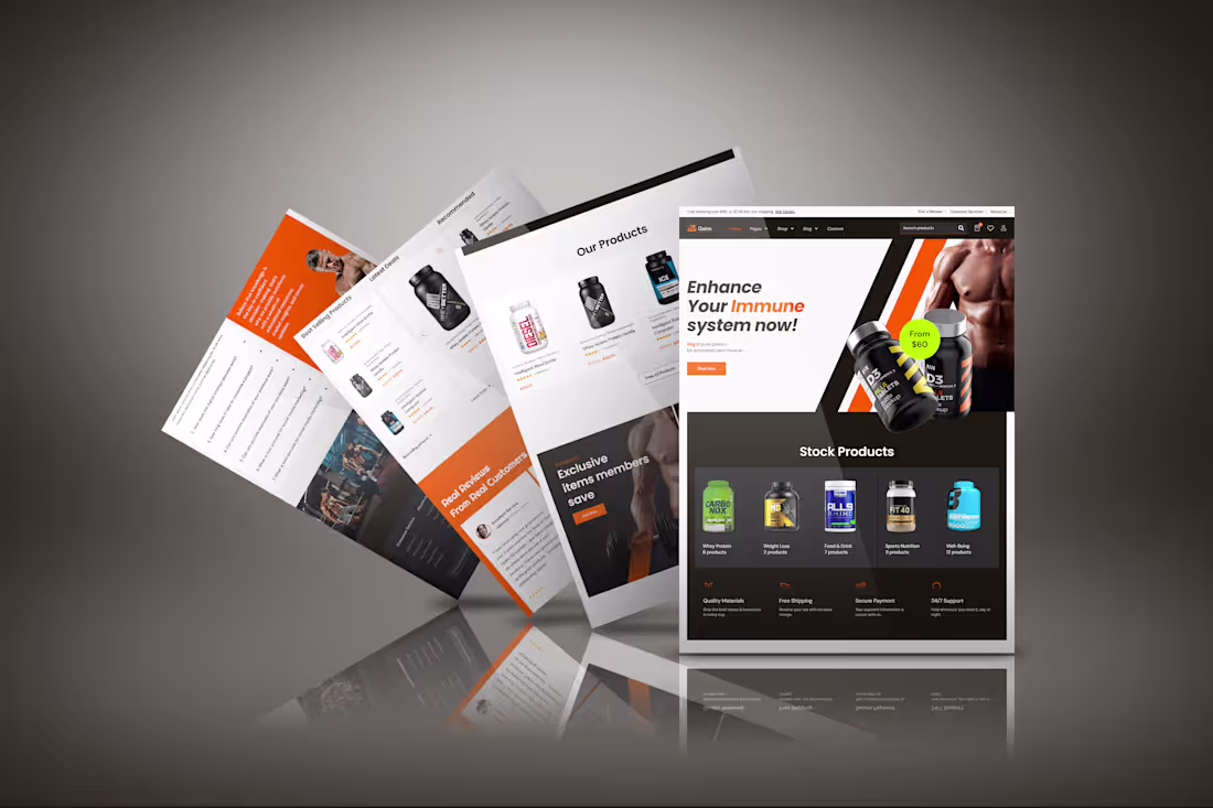 Cover image for GAINS-AN HEALTH FOCUSED AI POWERED COMPANY GAINS is a health...