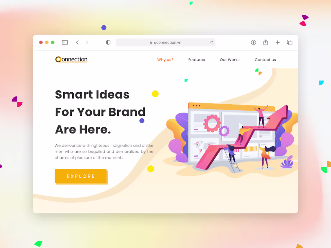 Cover image for Website Q.Connection Company