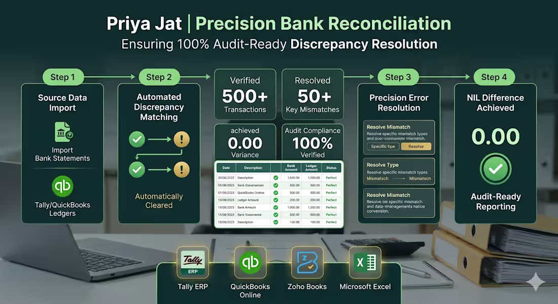 Cover image for Precision Bank Reconciliation & Audit