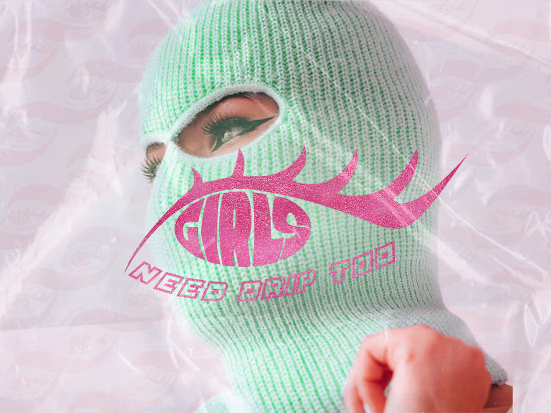 Cover image for Brand Identity for 'Girls Need Drip Too' Event